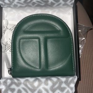 Brand new never used Telfar olive green wallet